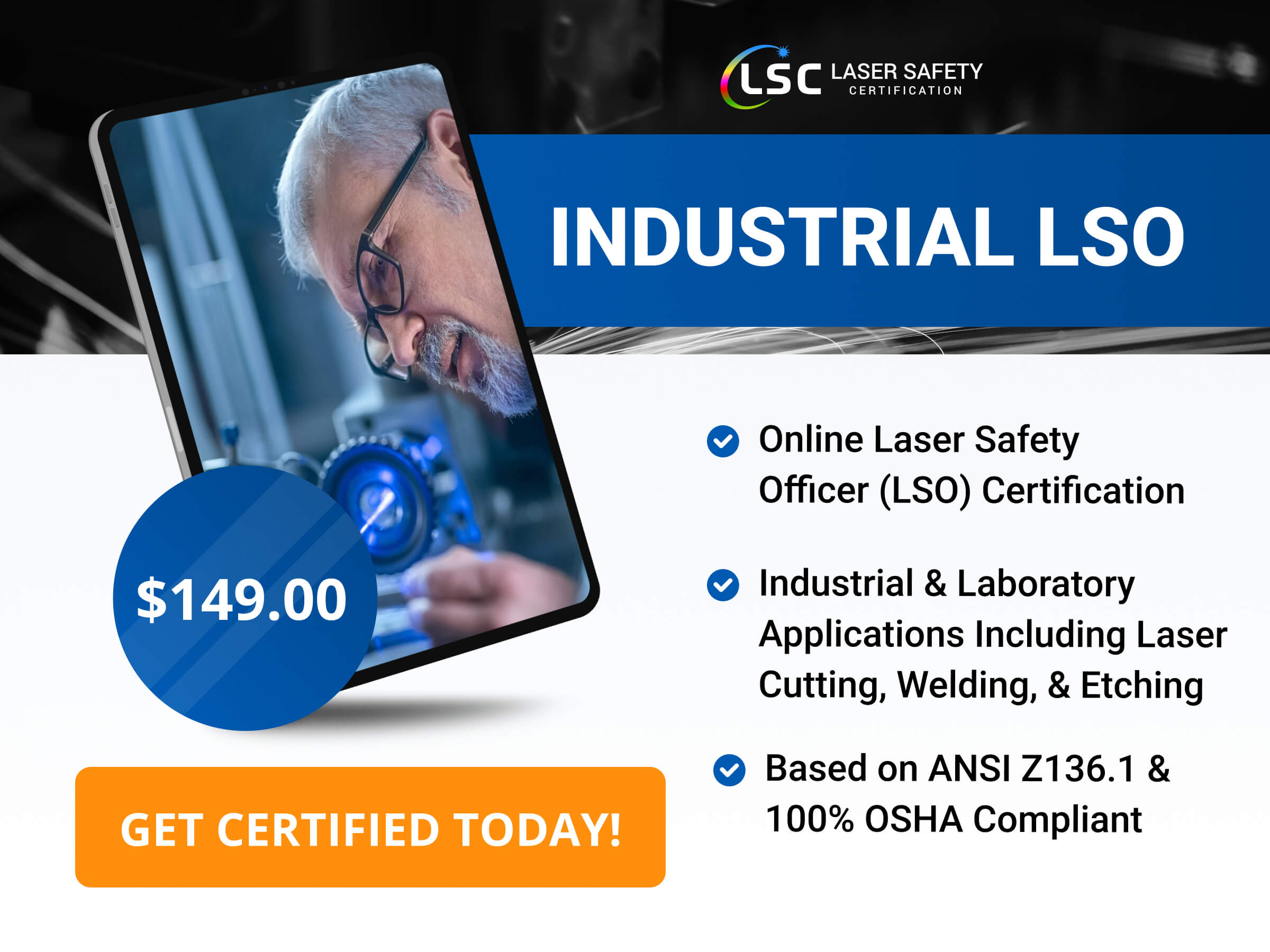 Industrial lso certification.